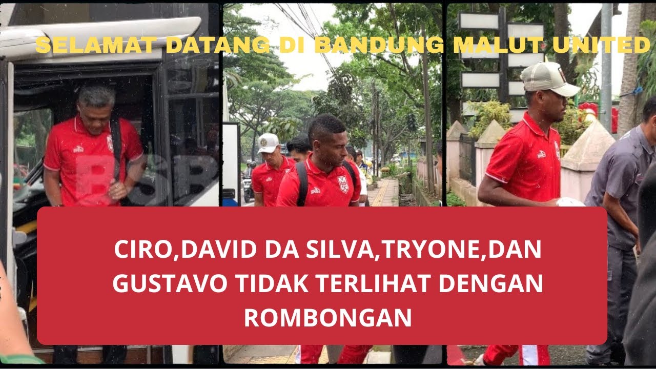 Menyambut Kedatangan Sang mantan|squad Malut United sudah sampai di Bandung #bolasepak #malutunited 
