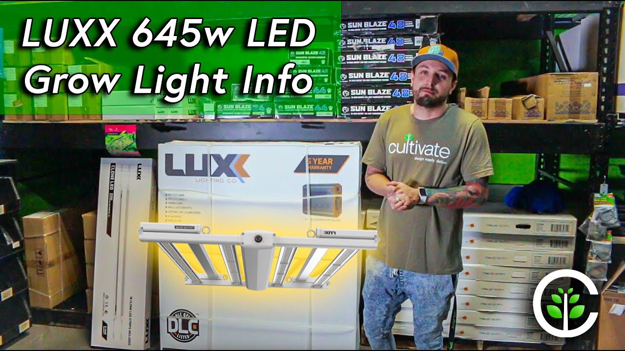 Luxx 645w LED Grow Light Info and Review