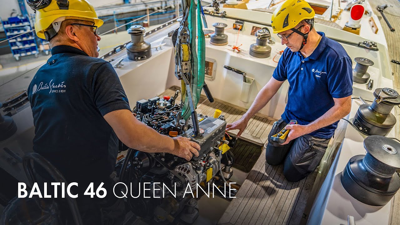 Baltic 46 Queen Anne Engine replacement