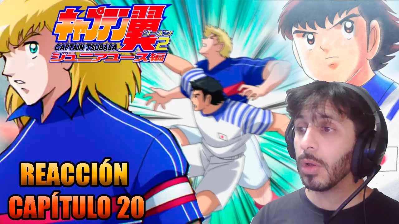 CAPTAIN TSUBASA Capítulo 20 - Japon vs Francia - Video Reacción
