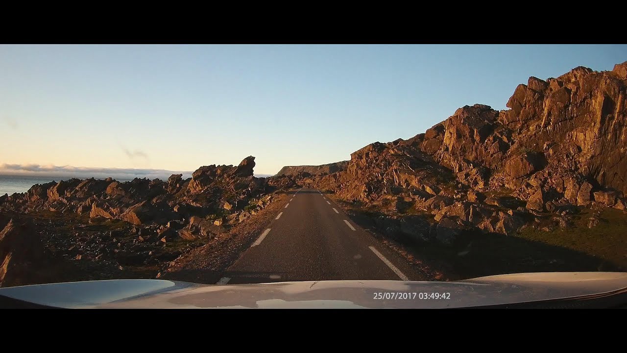 Varanger route. Road 341. Norway