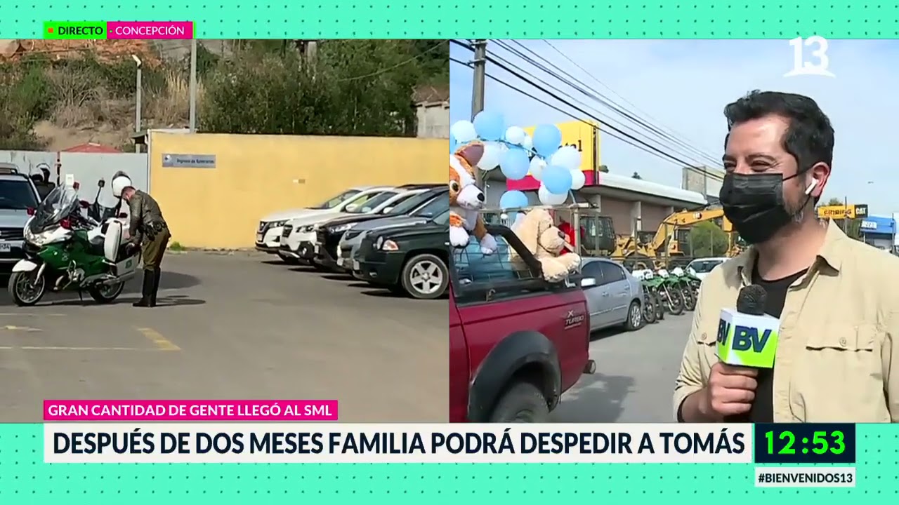 Vecinos preparan el último adiós a Tomasito. Bienvenidos, 2021.