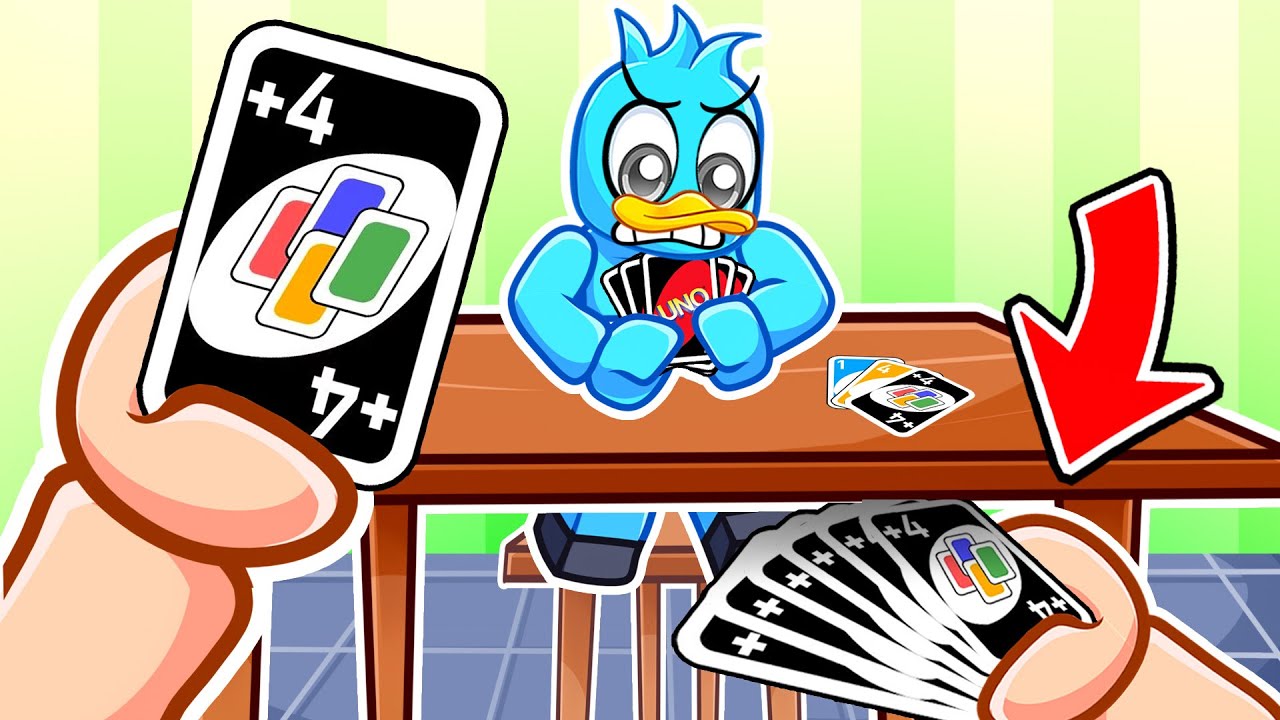 Cheating With SECRET Cards in Roblox UNO!