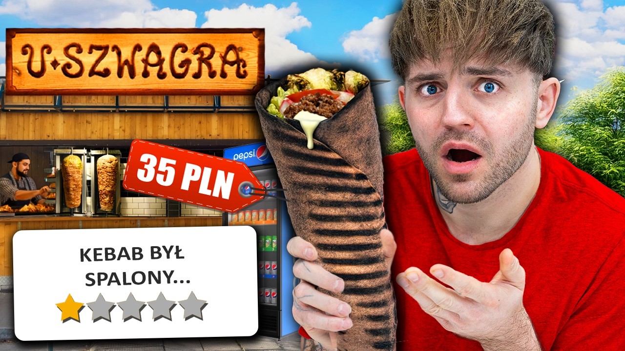 Testuje NAJGORSZE KEBABY w Krakowie! *faraon, akropolis, u szwagra*