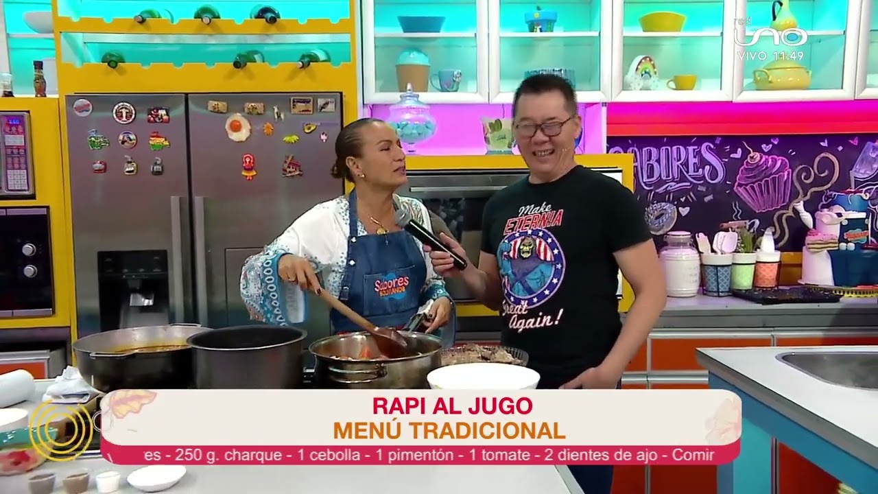 Receta de Rapi al jugo, el suculento y sabroso plato criollo del oriente boliviano 😋