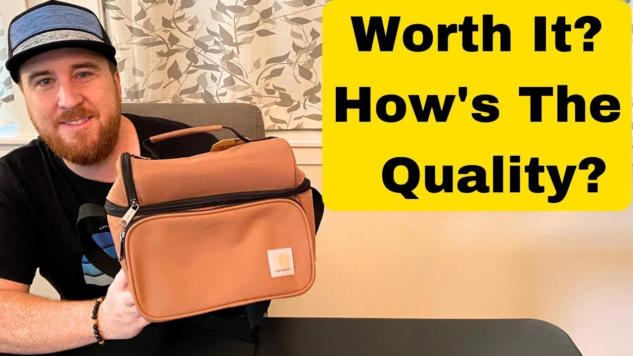 Carhartt Deluxe Dual Compartment Insulated Lunch Cooler Bag Review