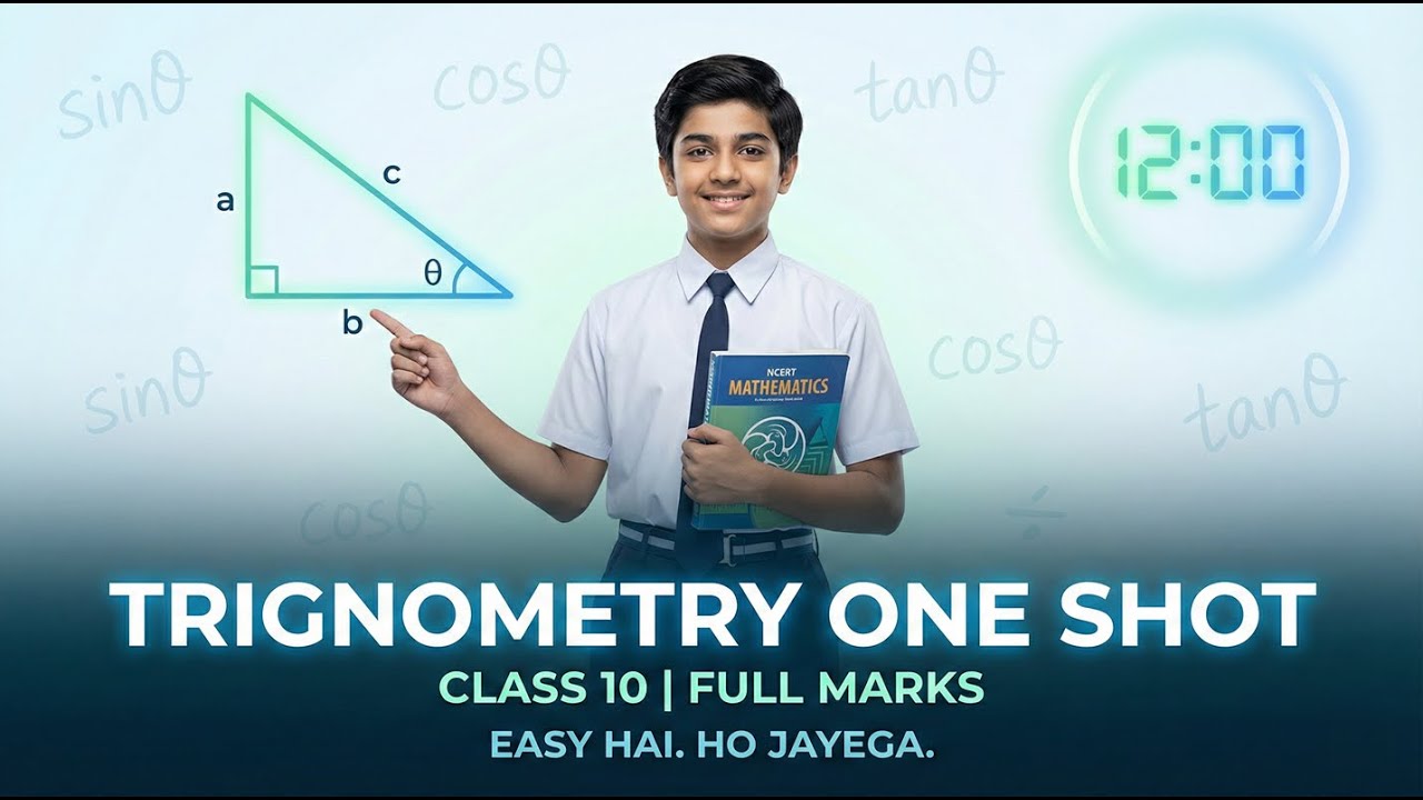 TRIGNOMETRY ONE SHOT CLASS 10TH | AURA ACADEMY | KARAN SIR |