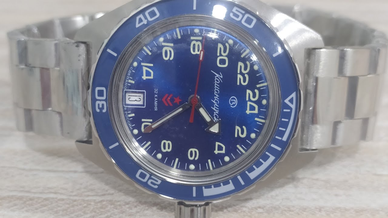 Обзор часов Восток Командирские на механизме 2431/ vostok Watch
