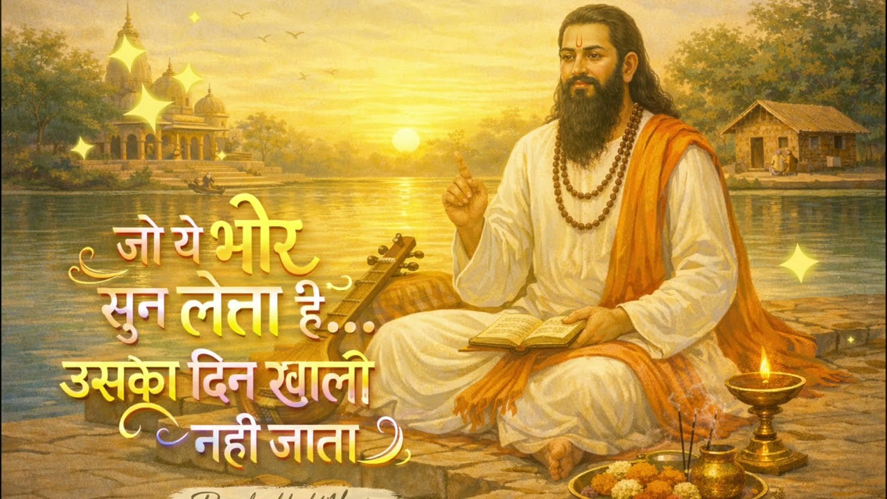 🌼“गुरु रविदास वाणी से शुरू करें दिन'' | संत रविदास जी का भावपूर्ण भजन” #ravidas