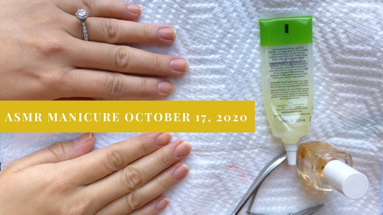 ASMR Manicure & Reading Manicure Facts (Whispered)