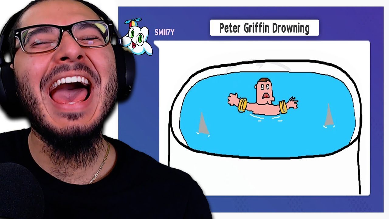 SMii7Y - Playing This Drawing Game was a Mistake | REACTION