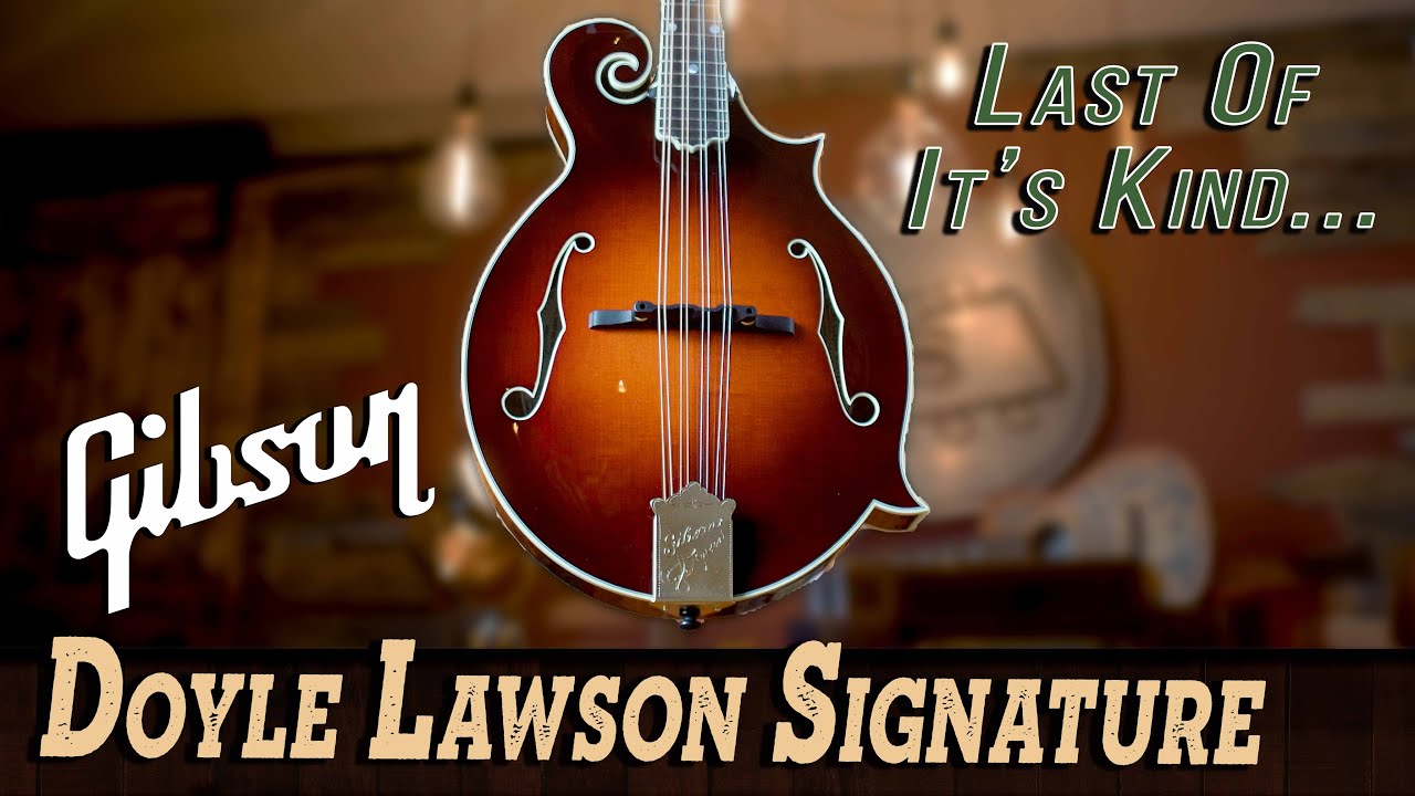The Ultimate Mandolin Collector's Item: Is This The Last Gibson Doyle Lawson Mandolin?
