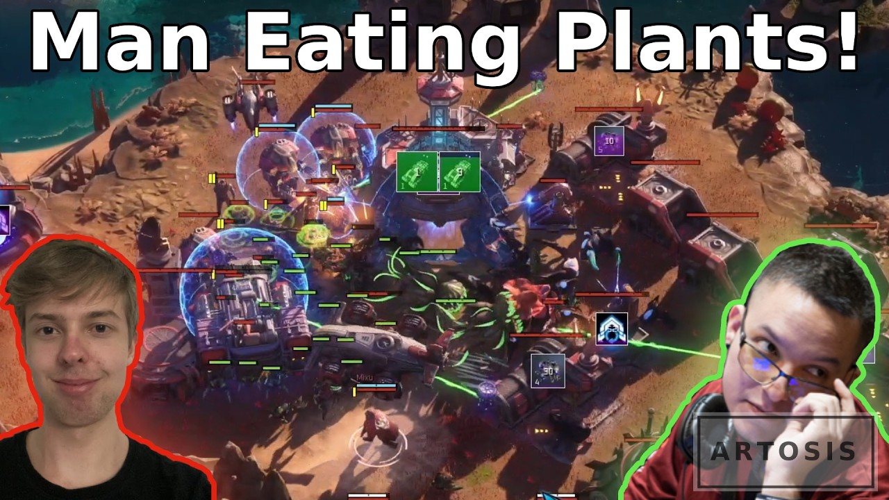 MUST SEE! Man Eating Plants! Epic match! Mixu vs Catz - Ro8 G3 ZeroSpace PvP Fest