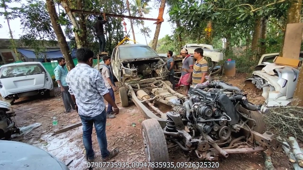 Innova chase separate | Accident Work | Total Lose