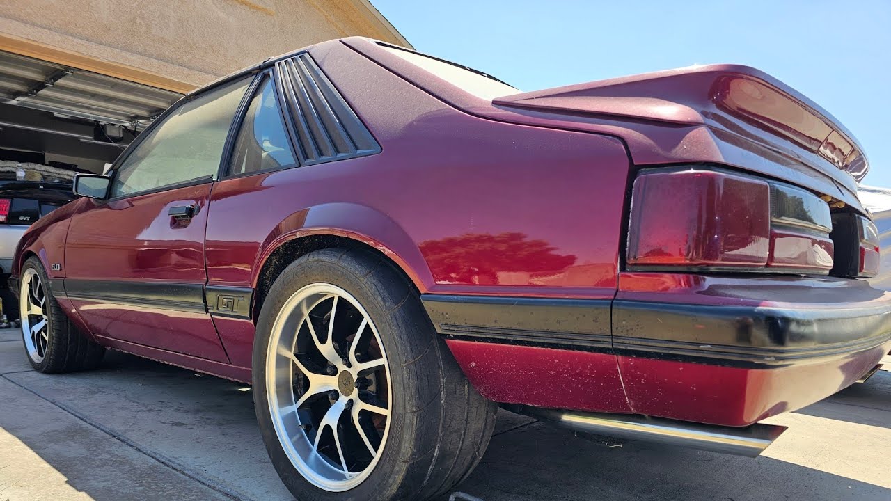 1986 Mustang GT T-Top Foxbody EP:9 / Mufflers, Tailpipes and Exhaust work!