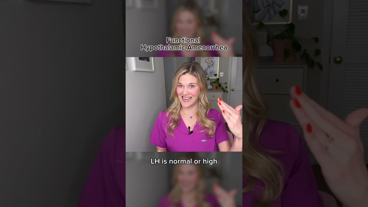 Functional Hypothalamic Amenorrhea: What is it?