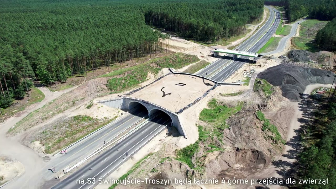 S3 Świnoujście - Troszyn, sierpień 2024 r.