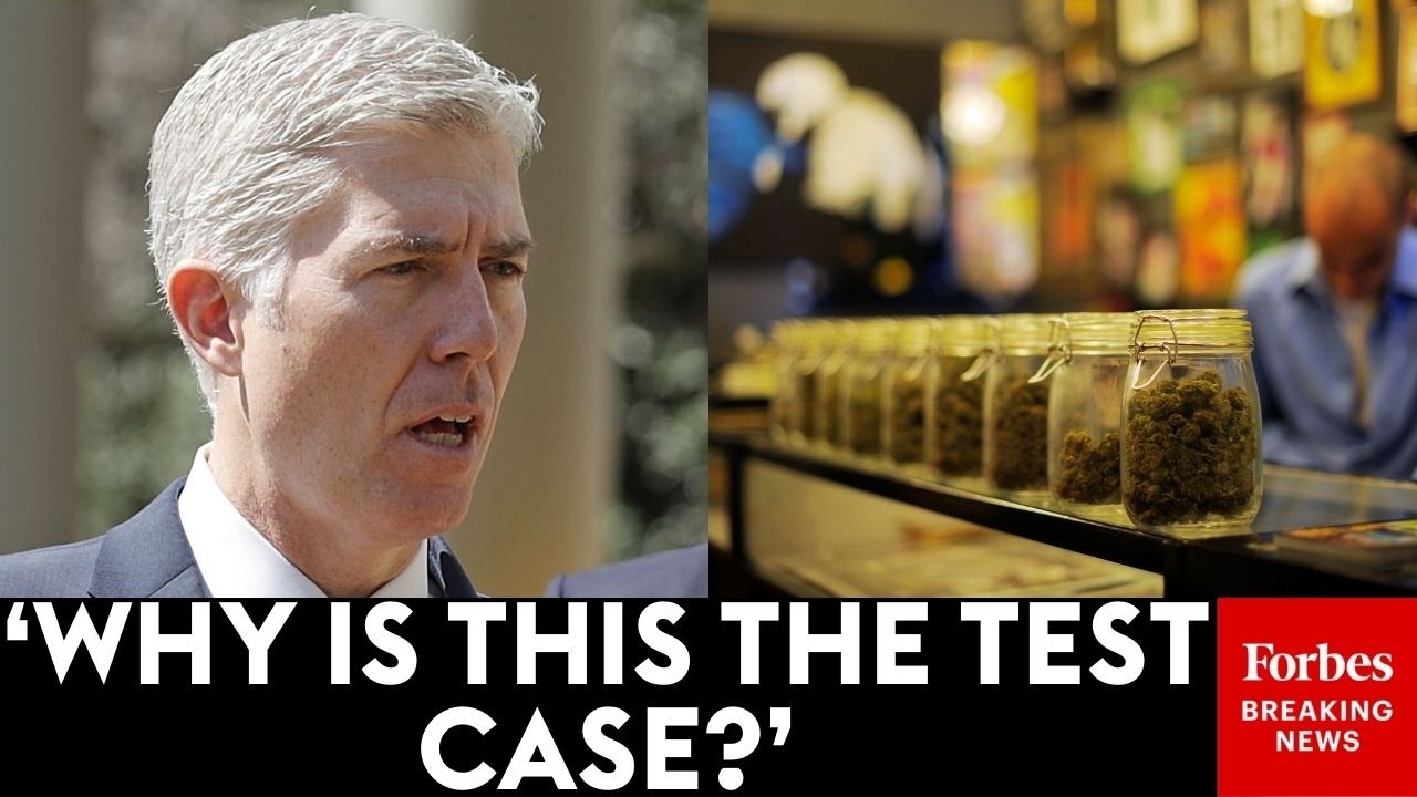 Neil Gorsuch Asks DOJ Official Directly: 'Why Bring This Case' After Marijuana's Rescheduling?