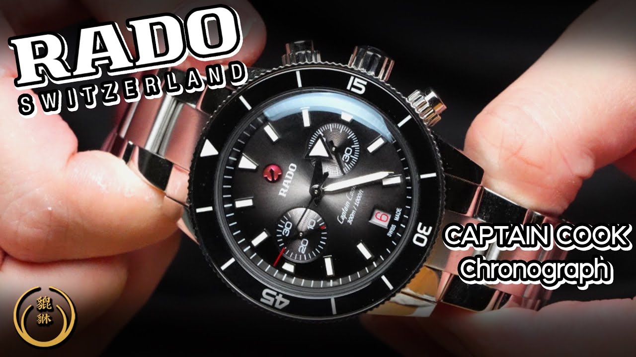 RADO  EP.2  Captain Cook Chronograph  | Pixiu Review
