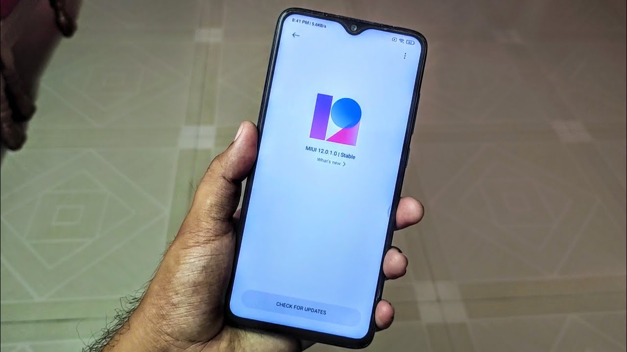 Redmi Note 8 Pro Miui 12 Stable Update