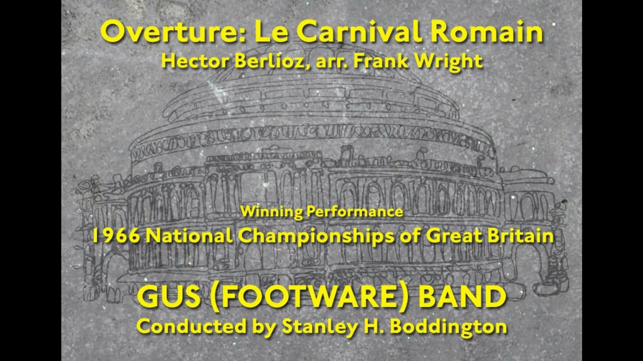Le Carnaval Romain (1966 NATIONALS) GUS Footwear Band