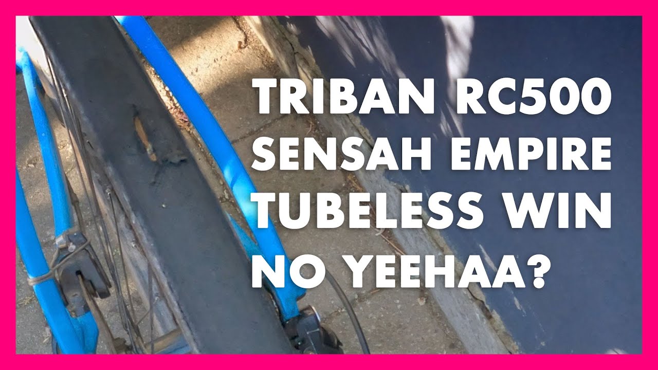 Triban RC500 with Sensah Empire 11 Speed | Tubeless and Dyna Plug | Sicknote Ride | Cycling Couple