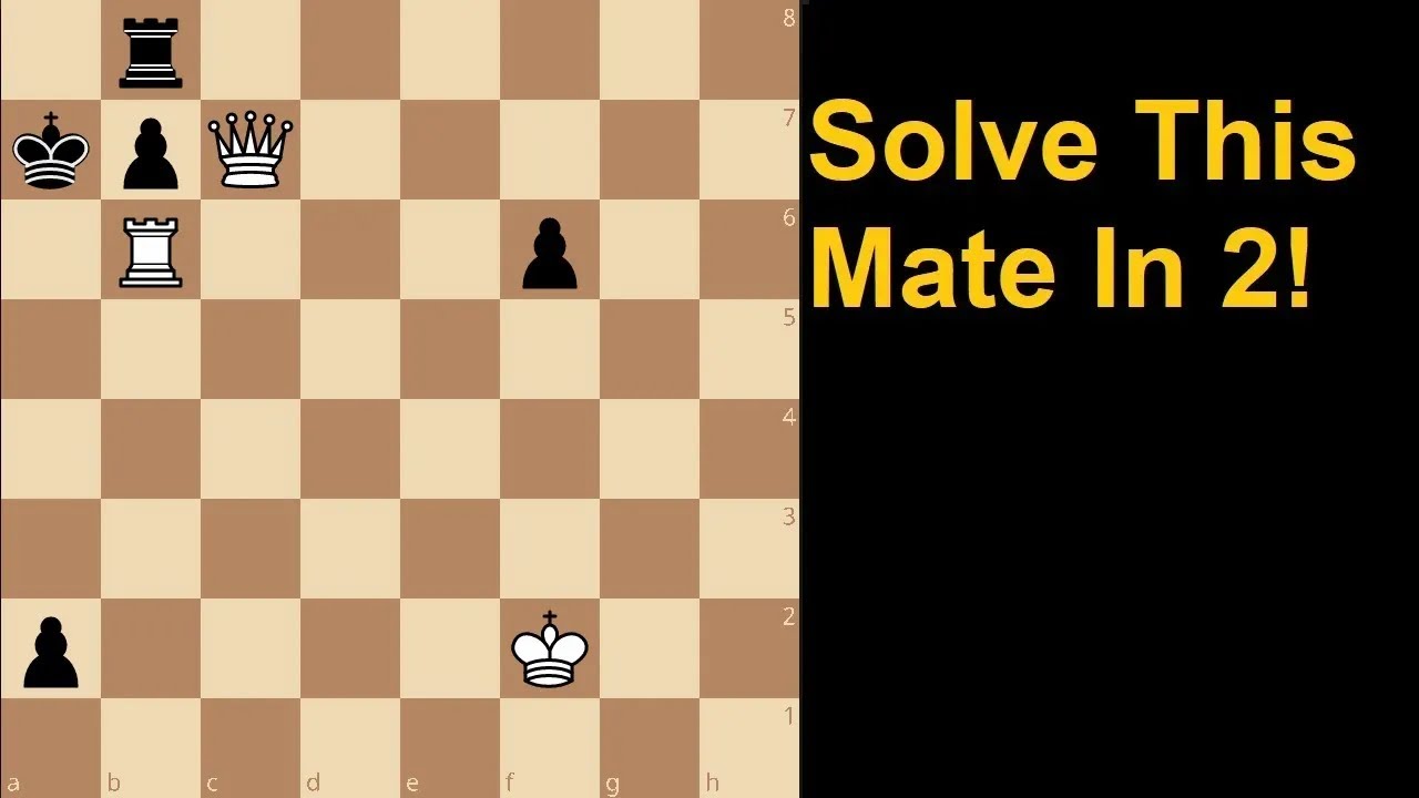 White Has A Mate In 2 Moves