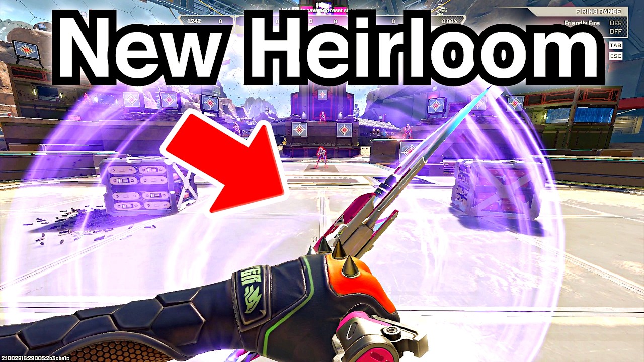 Apex Legends Twin Razors Heirloom - Season 29