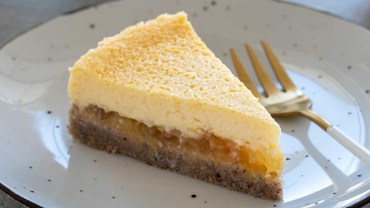 Ajdova pita z jabolki in skuto [ZLATA POLENTA]