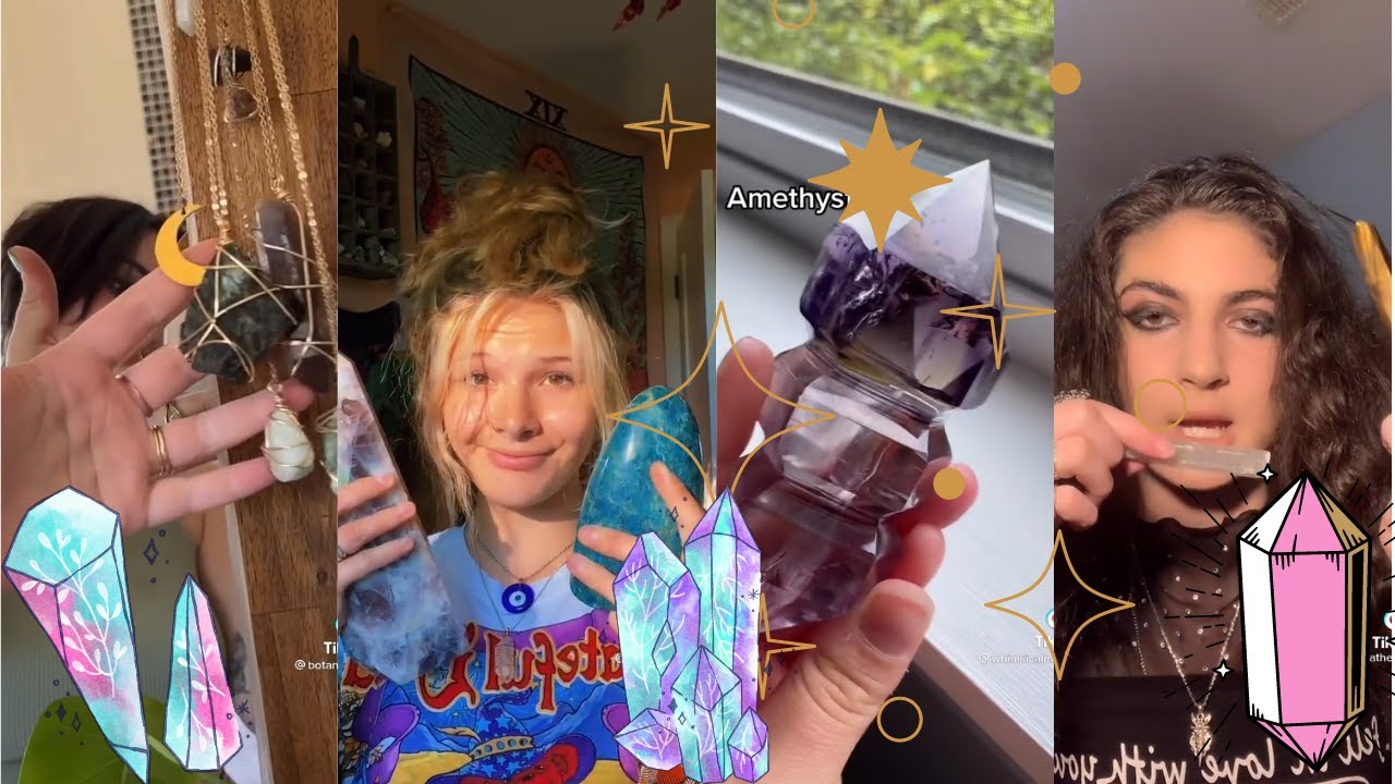 WitchTok Compilation 🔮 beginner’s guide to Crystals