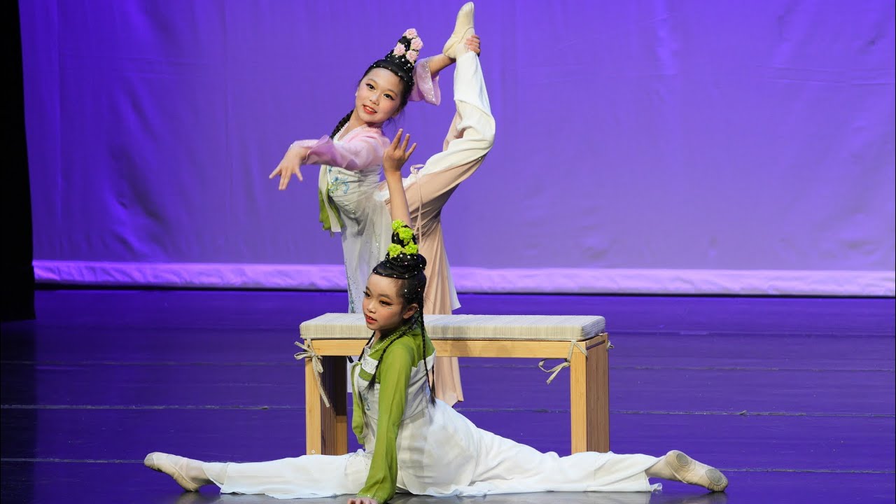 Nina and Mia Duo Dance - Benchside Whispers