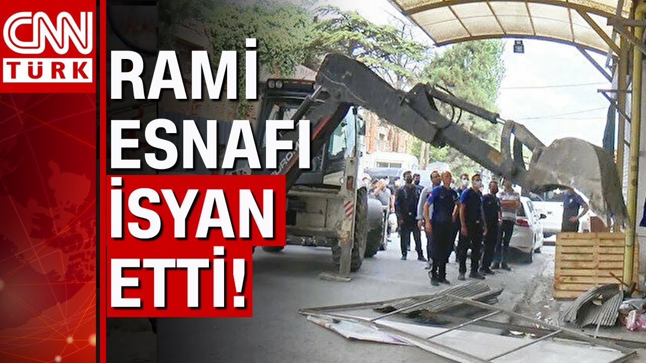 Rami Kuru Gıda Hali'ndeki yıkıma esnafın isyanı!