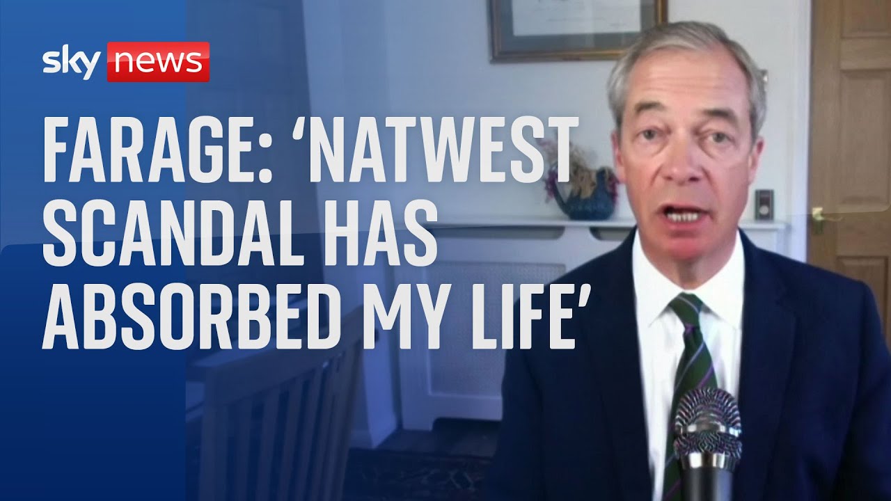 Nigel Farage says 10 banks turned him down