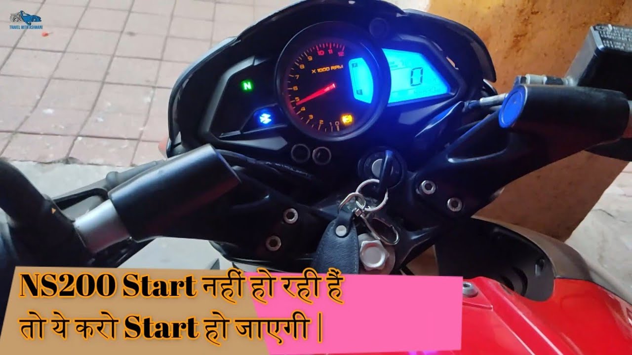 Ns200 starting problem solved