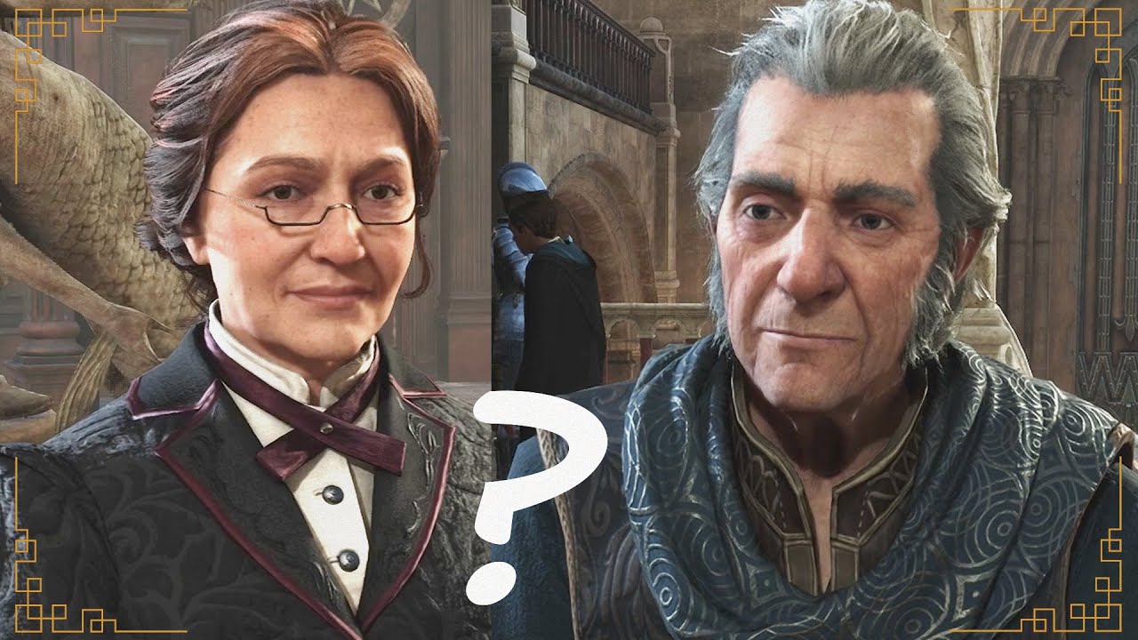 Professor Weasley and Fig - all dialogue choices (Hogwarts Legacy)