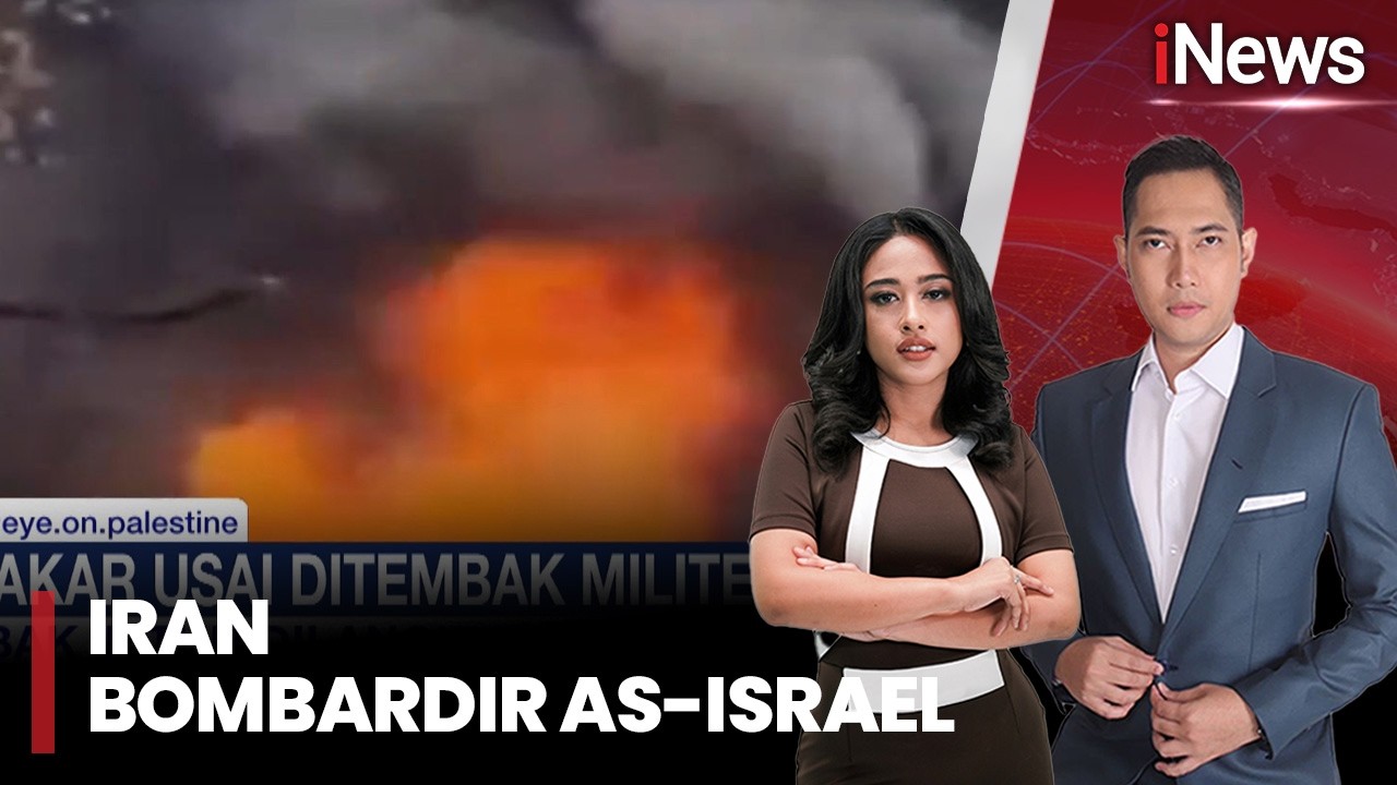 Iran Bombardir Israel! Garda Revolusi Luncurkan Rudal Hipersonik ke Tel Aviv | iNews Sore (04/03)