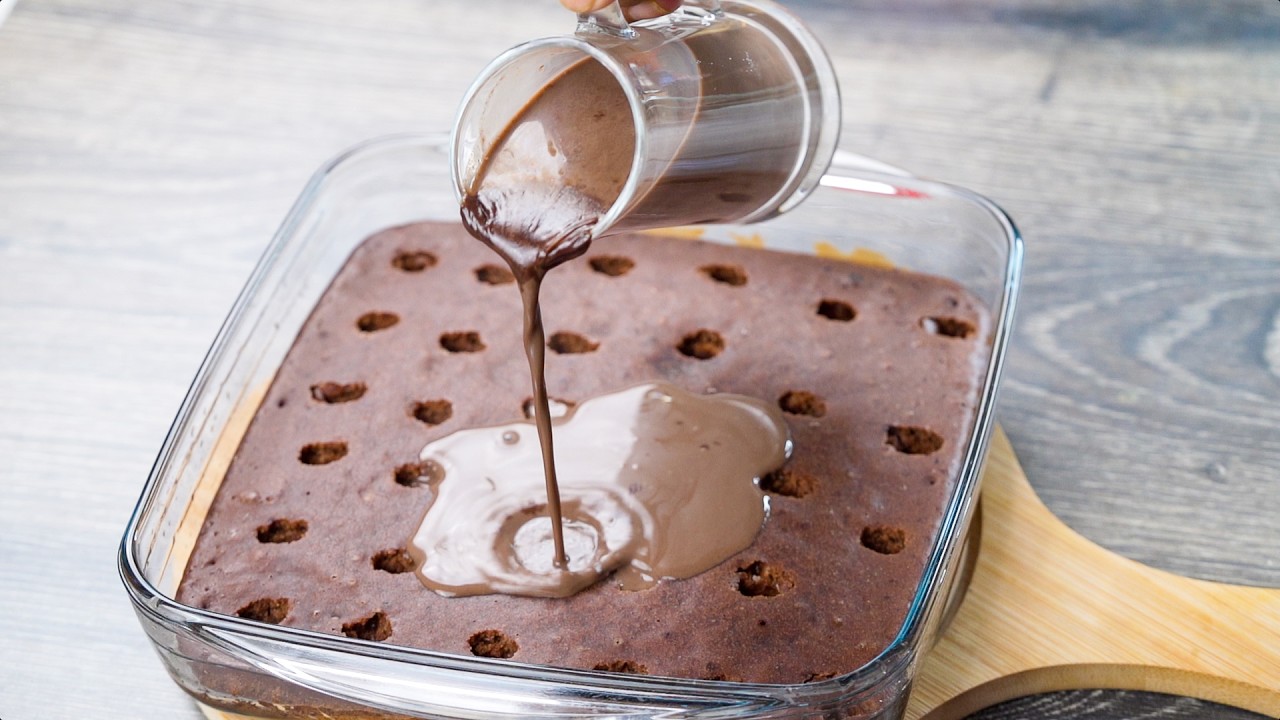 Торт «Горячий шоколад» | Без яиц и без духовки | Невероятно влажный и нежный торт