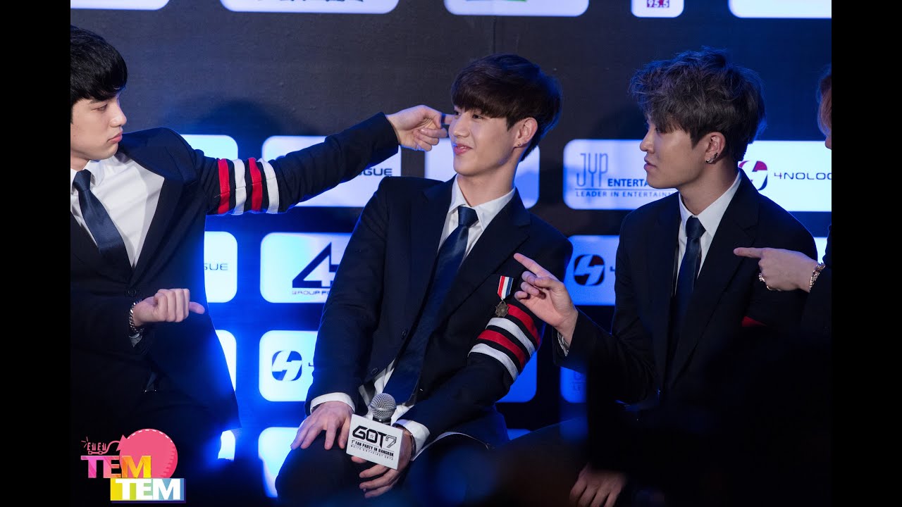 150313 GOT7 1st Fan Party in Bangkok Press Conference