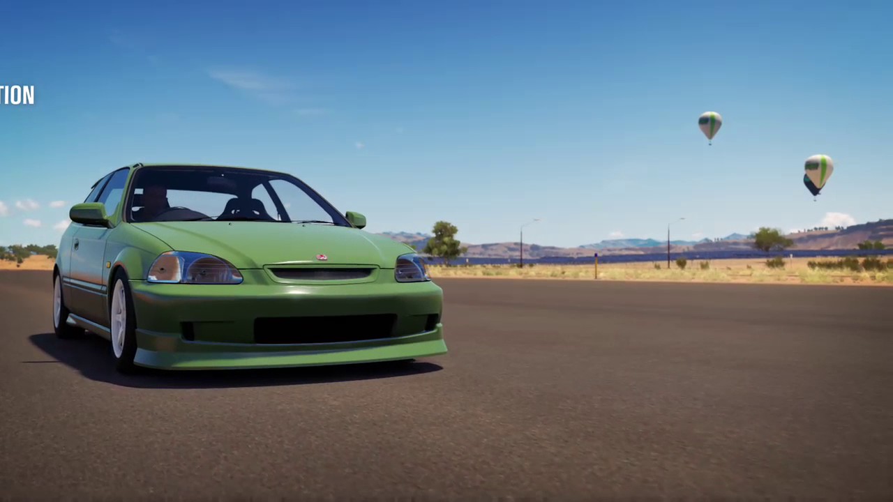 FORZA HORIZON  3 FWD HONDA CIVIC TUNE/GUIDE