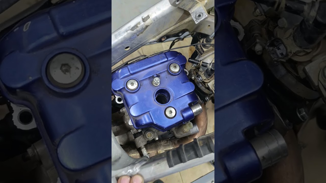 Примірка двигуна від Yamaha WR450 (YZ450F) в раму YZ250F. #wr450 #wr250 #yz450f #yz250f 