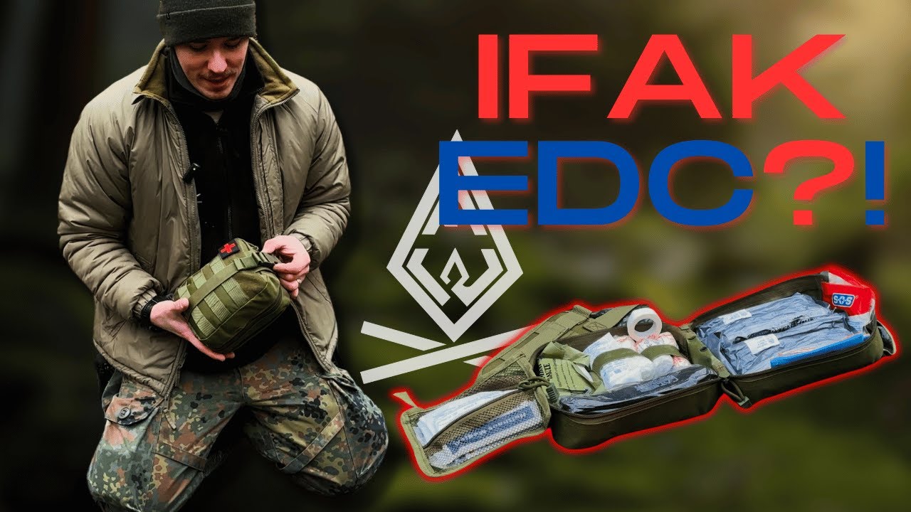 Unsere ERSTE HILFE Ausstattung! EDC IFAK Outdoor