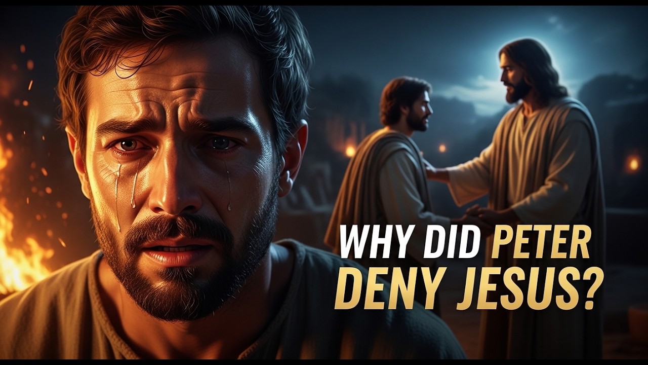 Why Did Peter Deny Jesus Three Times? | Bible Story Explained Visually