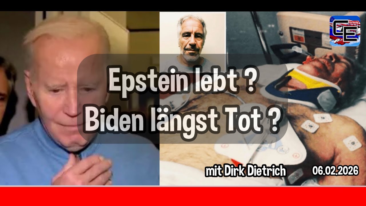 Epstein lebt ? Biden längst tot ?