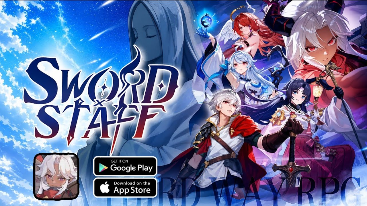 SWORD X STAFF GAMEPLAY (BEST IDLE GAMES)