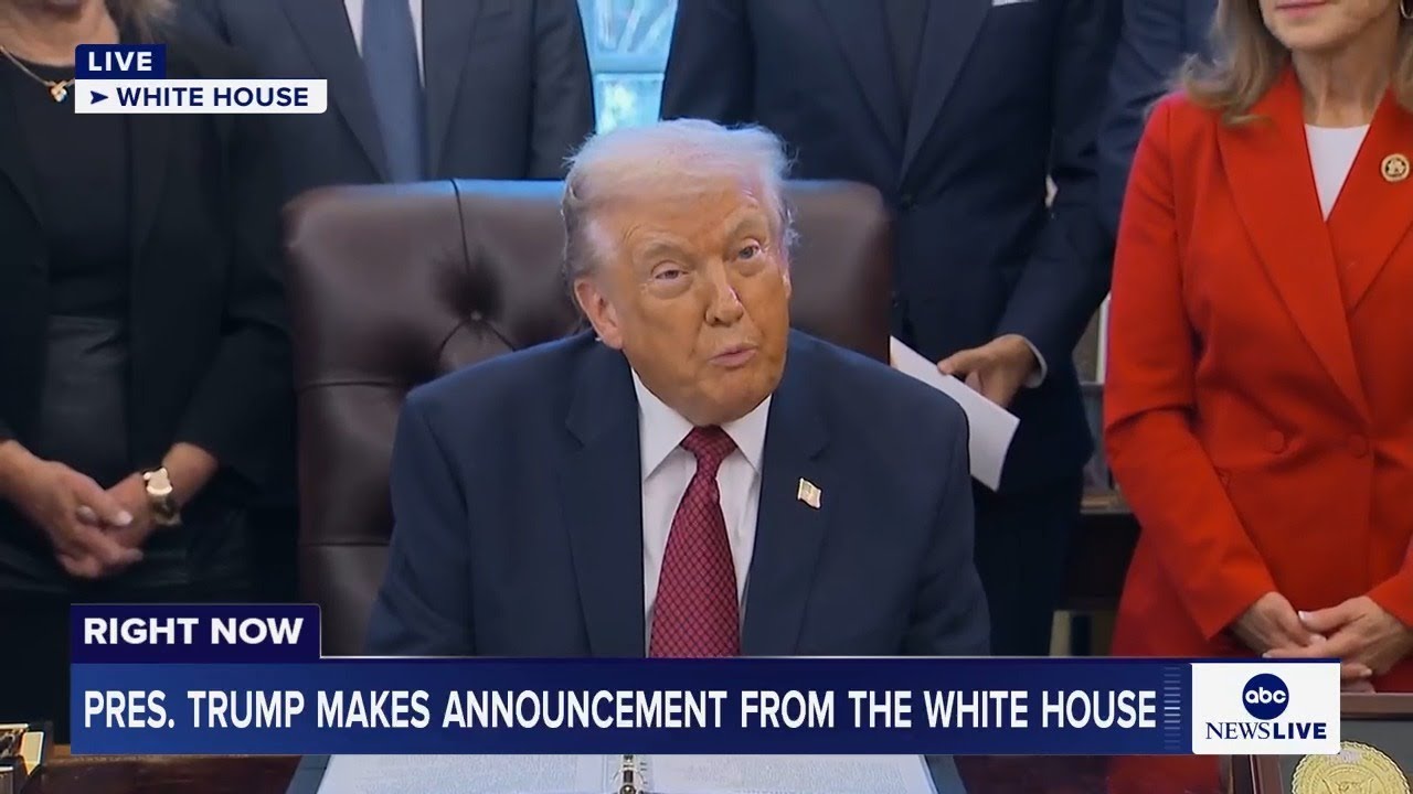 LIVE: President Trump makes announcement from the White House