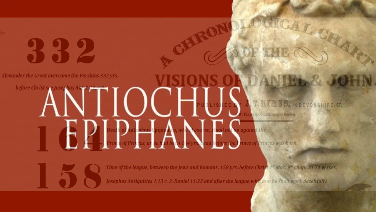 The Antiochus Epiphanes Lie; Daniel wrote the vision and was told to seal it.