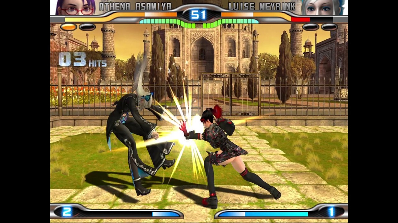 KOF Maximum Impact 2 (2006) [Athena Asamiya]