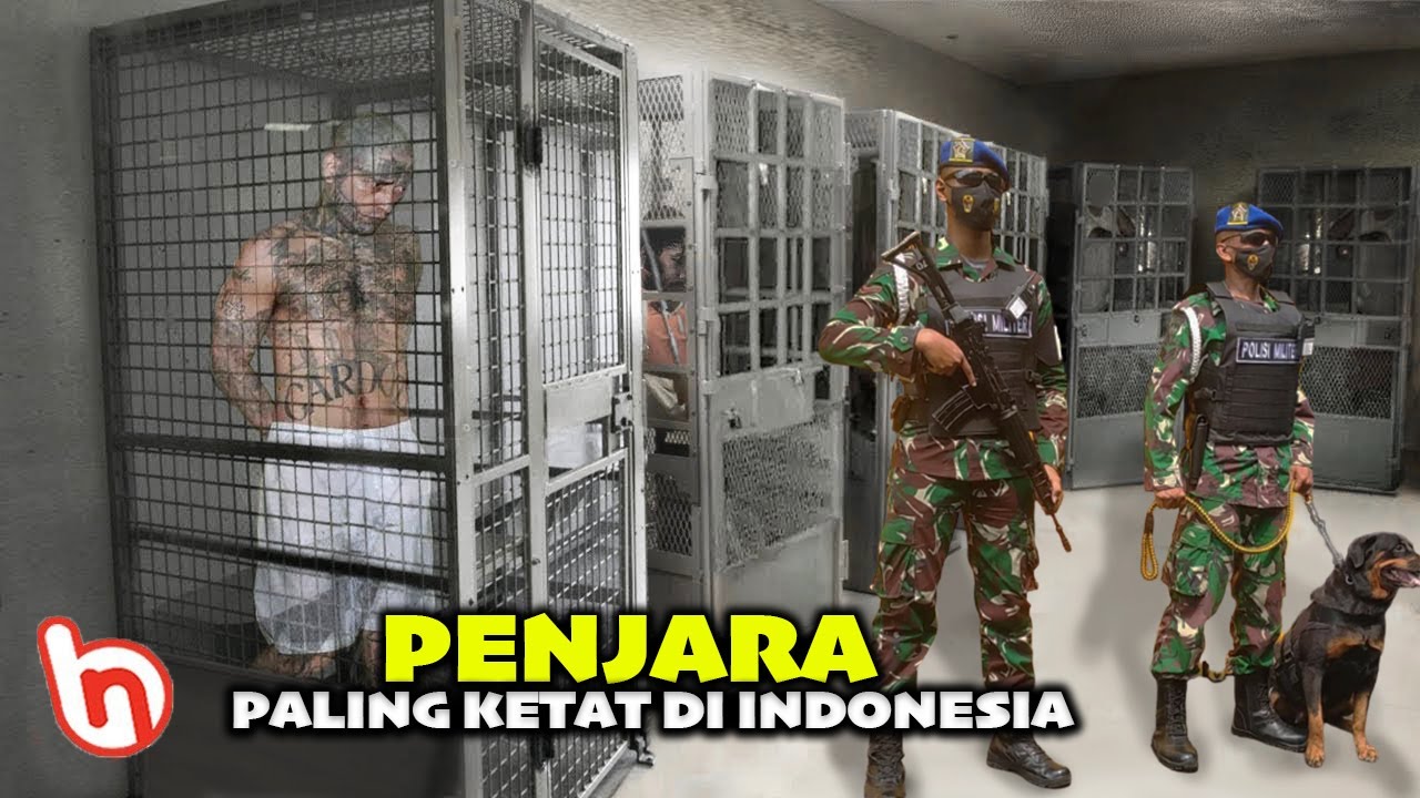 NUSAKAMBANGAN Gak Ada Apa Apanya..! Ini Penjara Paling Ketat & Sadis di Indonesia