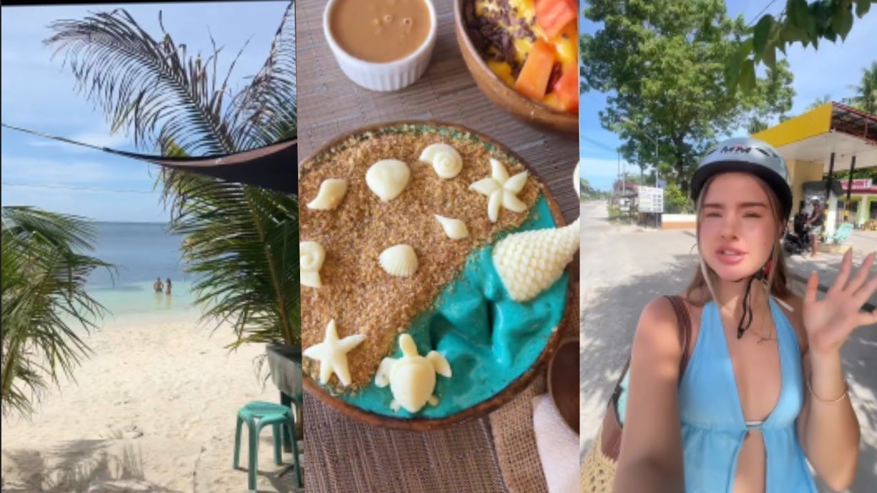 Beach bliss.- Paradise views. Sweet beach bowl. Ride time!- Island exploring.- Adventure ready.