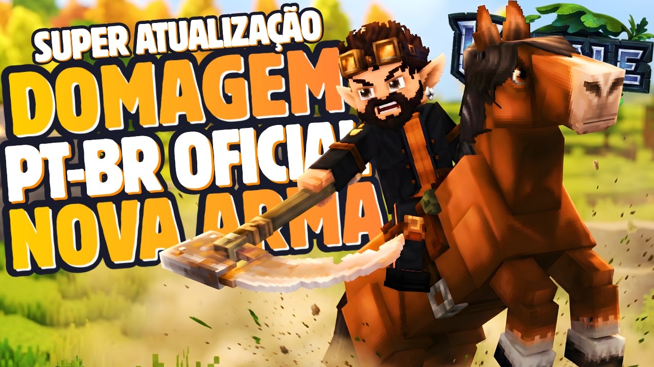 A NOVA ATUALIZAÇÃO DO HYTALE É ABSURDA, PARTE 3 DO UPDATE 3 Hytale
